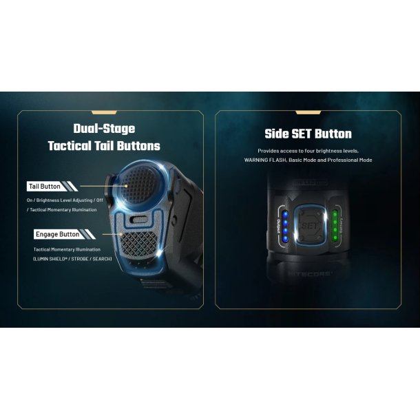 Nitecore P17iX - Tactical - 5000 lumens