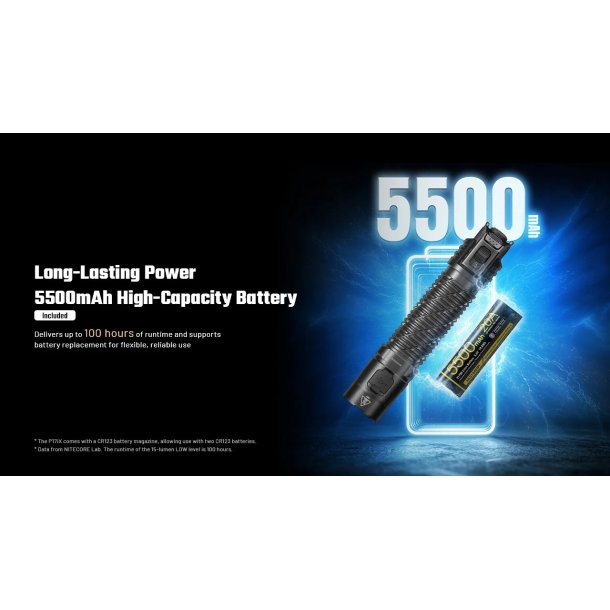 Nitecore P17iX - Tactical - 5000 lumens