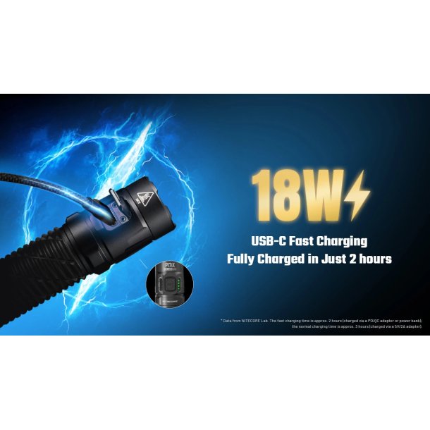 Nitecore P17iX - Tactical - 5000 lumens