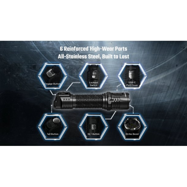 Nitecore P27iX - Tactical - 5000 lumens