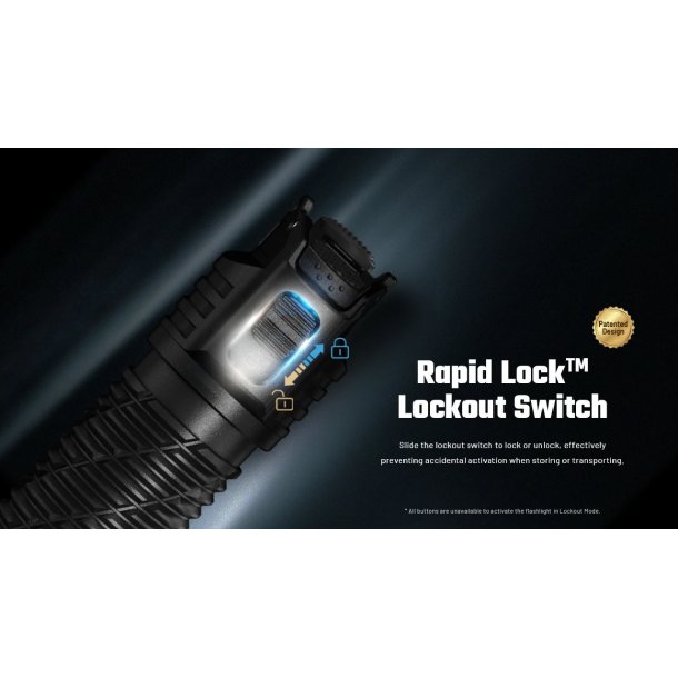 Nitecore P27iX - Tactical - 5000 lumens