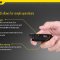 Nitecore THUMB LEO - 45 lumens + UV 500mW/365NM