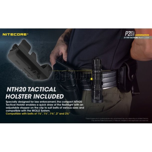 Nitecore P20i - 1800 lumens