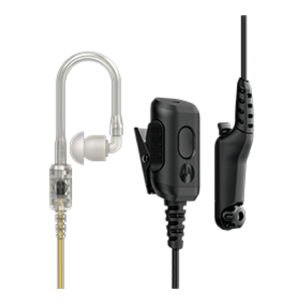 Motorola 2-Wire Surveillance Kit w. Audio Translucent Tube