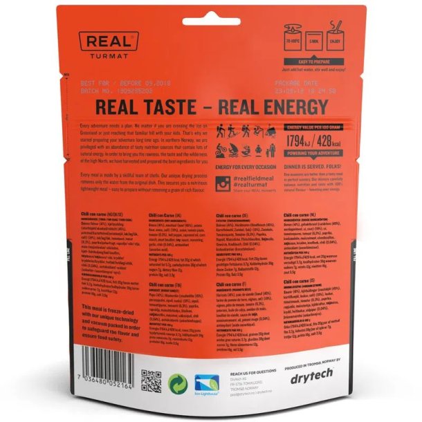 Real Turmat - Chili Con Carne