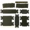 Militaur Hook & Loop Panel Set