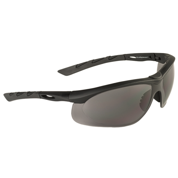Swisseye Lancer brille - r�gfarvet glas, sort gummistel