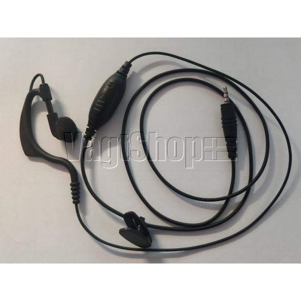 In-line headset med G-rehng for Kenwood PKT-23 (R1000)