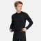 Thermowave MerinoX T-shirt - lange �rmer - sort