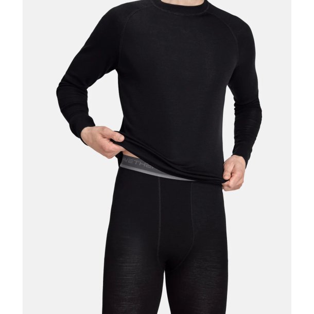 Thermowave Allsport T-shirt - lange �rmer - sort