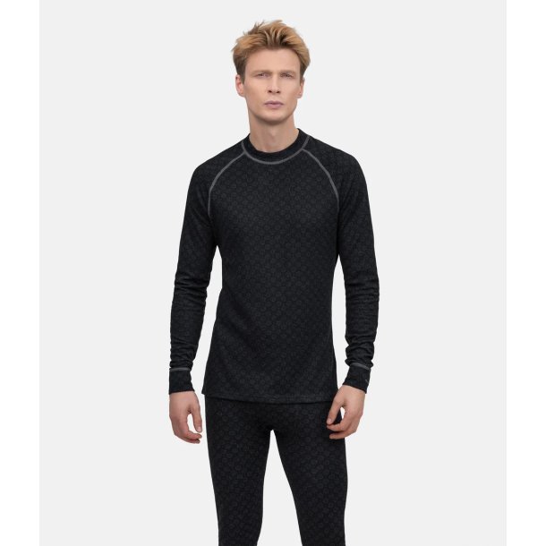 Thermowave Xtreme T-shirt - lange �rmer - sort