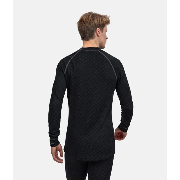 Thermowave Xtreme T-shirt - lange �rmer - sort