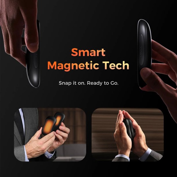 Ocoopa UT3 Pro genopladelig hndvarmer - sort