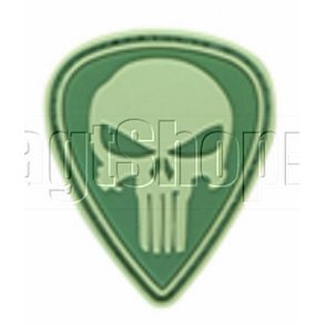 Punisher Diamond patch - gr�n