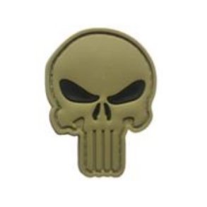 Punisher patch - coyote/sort