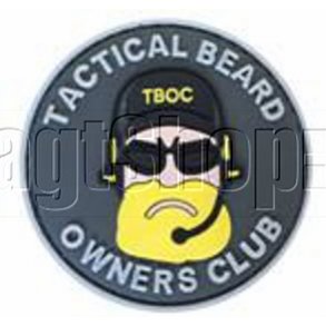 Tactical Beard patch - gr�