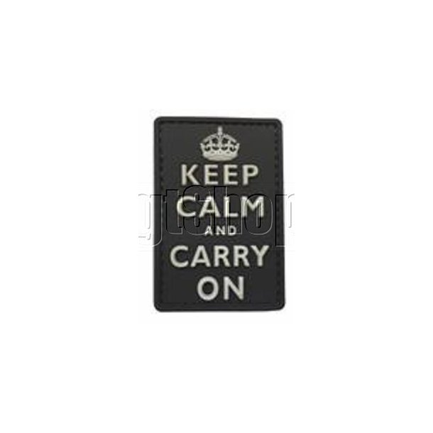 Keep Calm and Carry On patch