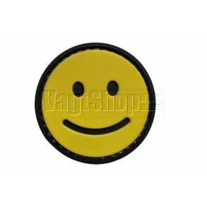 Smiley PVC patch