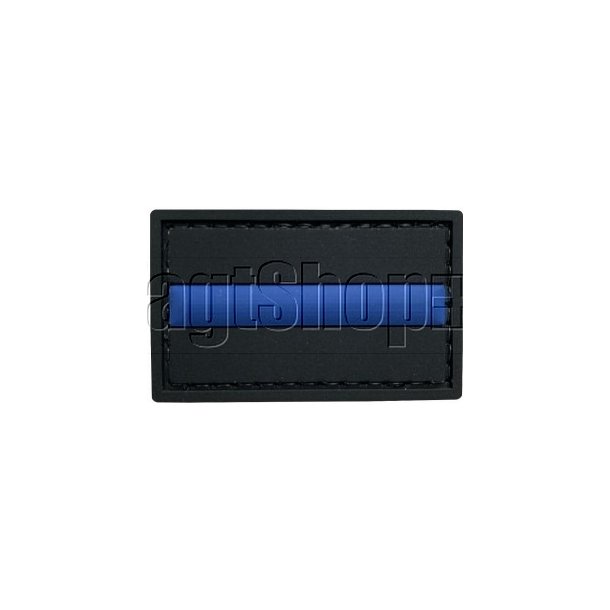 Thin Blue Line PVC patch - small