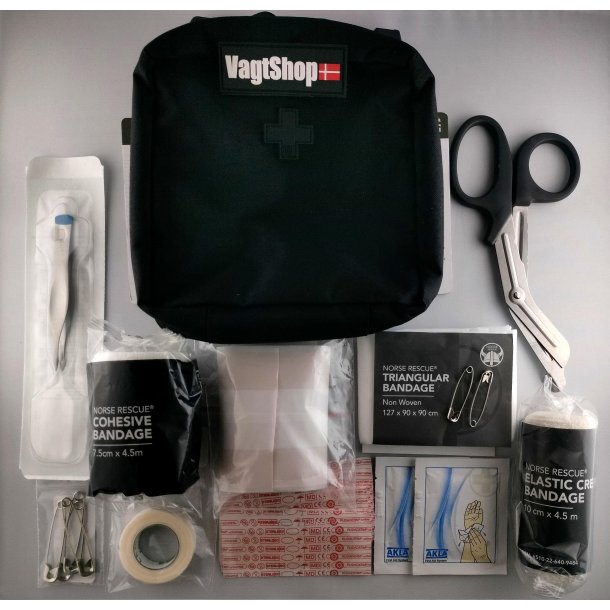 Doc's LILLE f�rstehj�lps-/IFAK-pouch med indhold