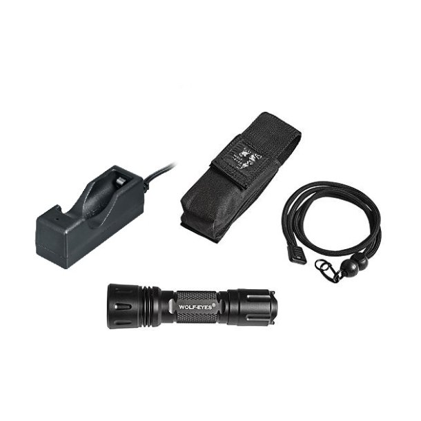 Wolf-Eyes 6AX - 450 lumens (323 ANSI) - Digital - genopladeligt st (230v)