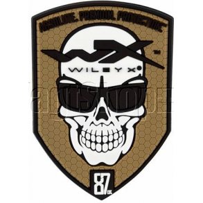 Wiley X Velcro Skull Patch
