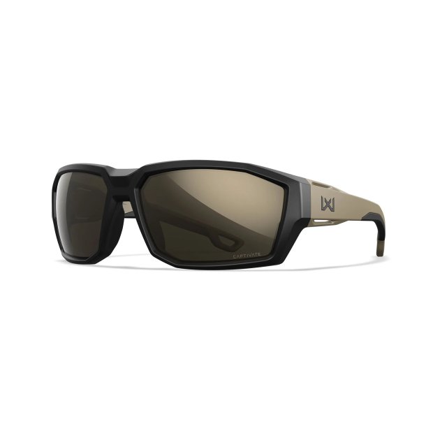 Wiley X Alpine - Captivate Polaroid tungsten spejlglas, mat sort/sandfarvet stel