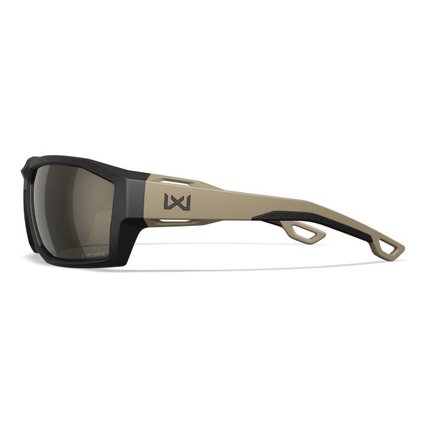 Wiley X Alpine - Captivate Polaroid tungsten spejlglas, mat sort/sandfarvet stel