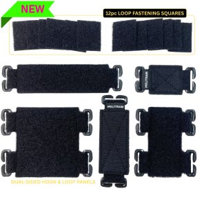 Militaur Hook & Loop Panel Set