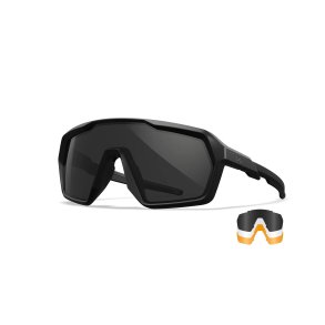 Wiley X Citadel - gr�/klar/orange glas, mat sort stel