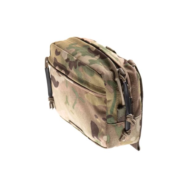 Clawgear Medium Horizontal Utility Pouch Zipped Core - multicam