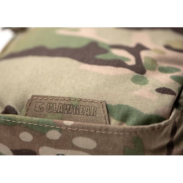 Clawgear Medium Vertical Utility Pouch Zipped Core - multicam