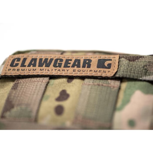 Clawgear Medium Vertical Utility Pouch Zipped Core - multicam