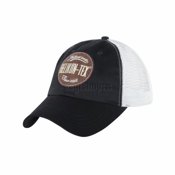 Helikon-Tex Trucker Logo Cap - sort/hvid