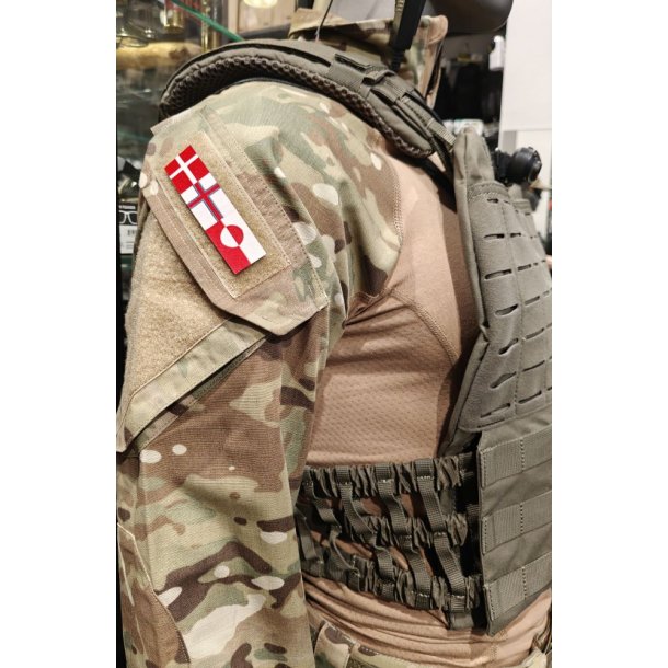 Danmark F�r�erne Gr�nland (Rigsf�llesskabet) - v�vet velcrom�rke