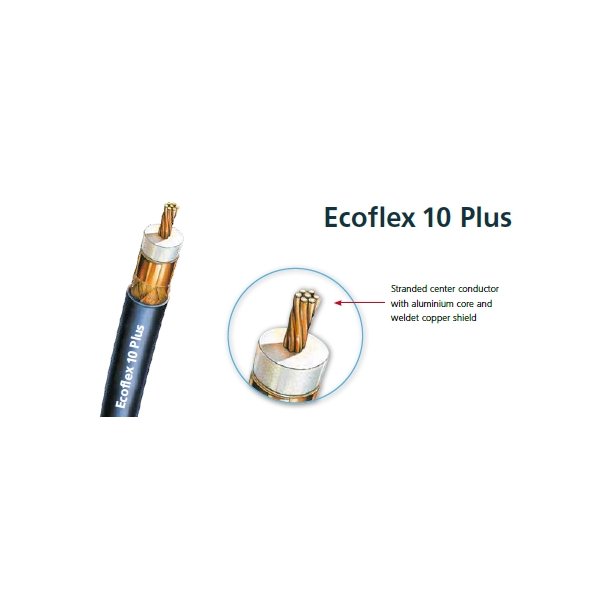 Ecoflex 10 Plus - 50 ohm Coax - pr. meter