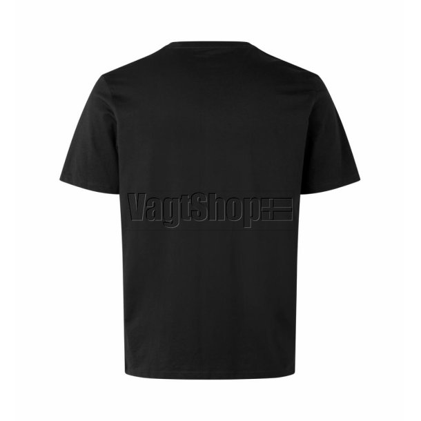 T-shirt i kologisk bomuld med eller uden tryk