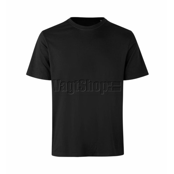 T-shirt i kologisk bomuld med eller uden tryk