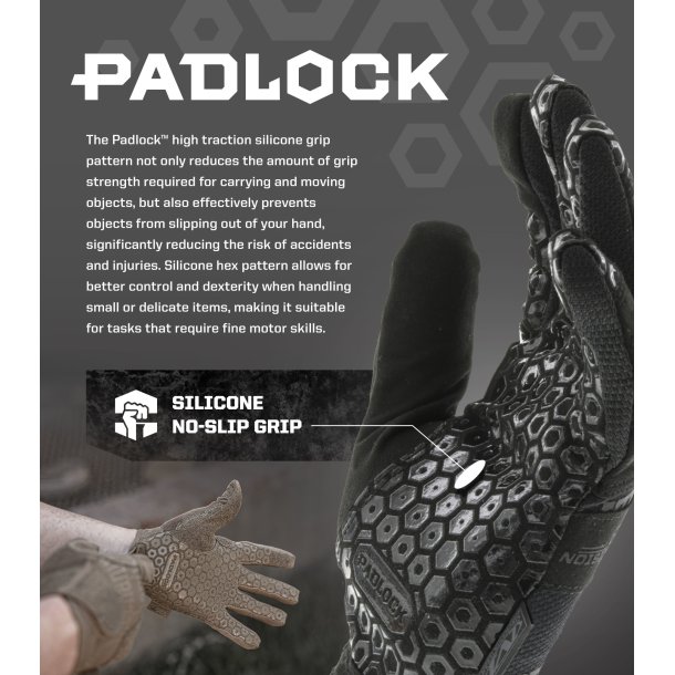 Mechanix Baselayer Handske - sort