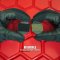 Militaur MOLLE loop discs - sort/ranger green