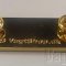 VAGT/SECURITY pin - guld/sort