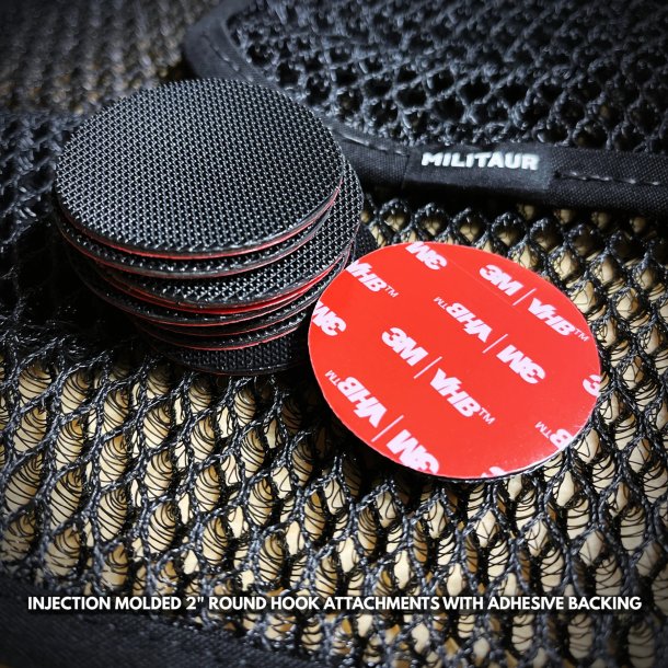 Militaur Ventilation Vest Hook Attachment - sort