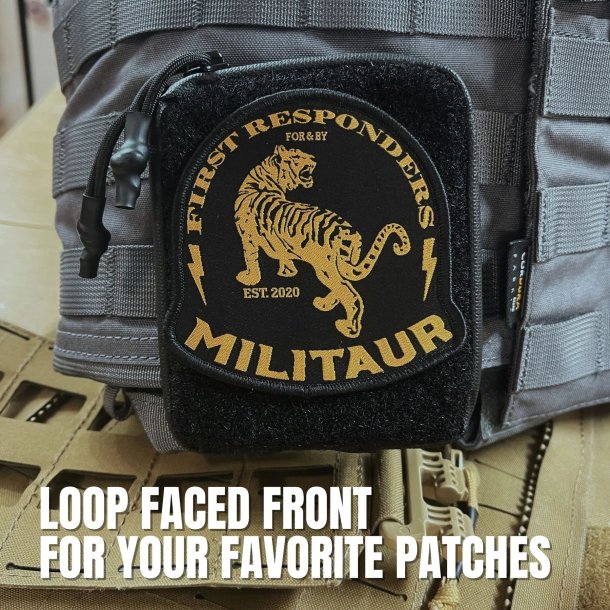 Militaur Mini Pouch med hook & Loop