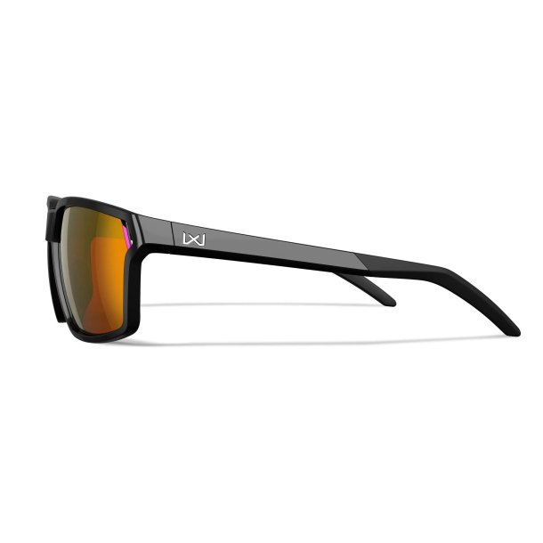 Wiley X Sierra - Captivate rdt spejl glas, blankt sort stel