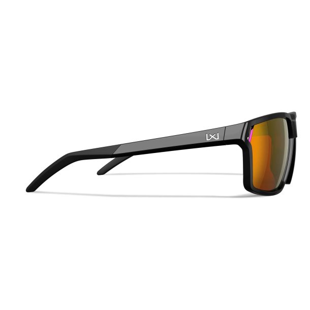 Wiley X Sierra - Captivate rdt spejl glas, blankt sort stel