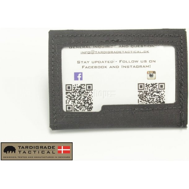 Tardigrade Tactical ID-kortholder - sort